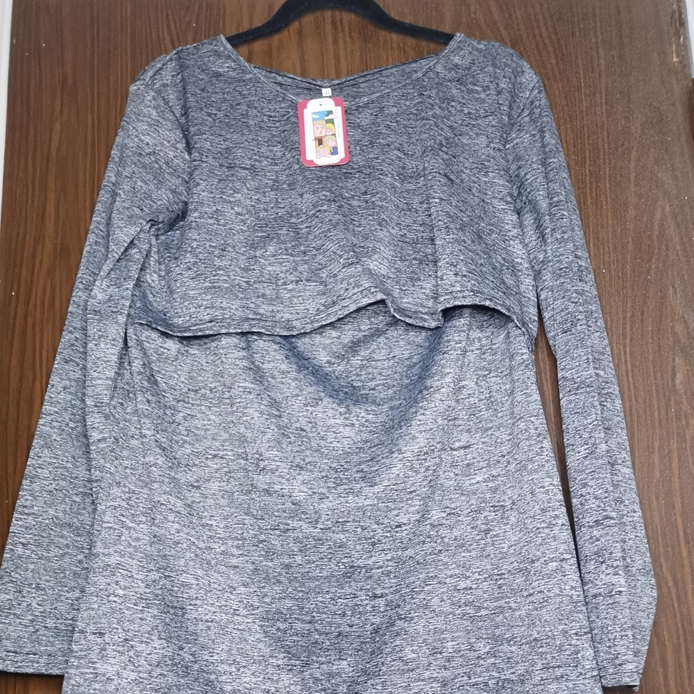 Plus Size Nursing Top